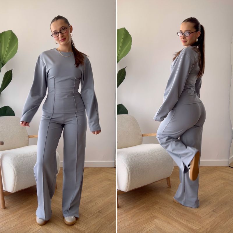 Completo chic monocolore